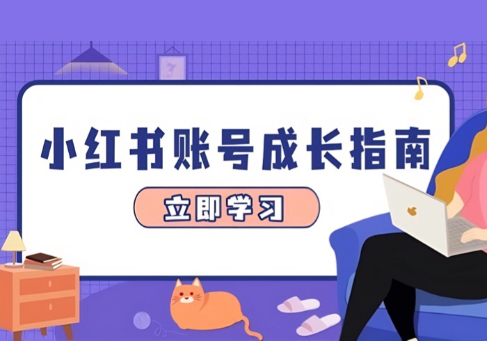 小红书账号成长指南，爆款选题+精准定位+数据分析，系统提升账号变现能力-参一网创