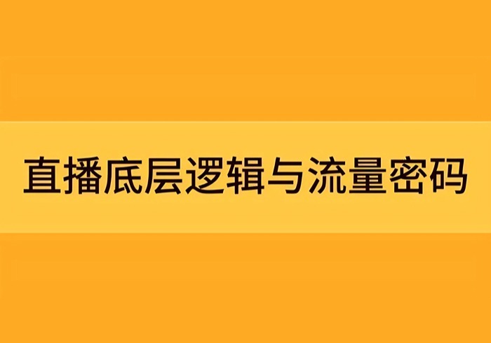 直播底层逻辑与流量密码：定位模型+案例拆解，急速流承接与数据优化全攻略-参一网创