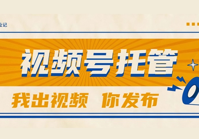 【视频号托管 】团队提供视频，你出账号，最高躺赚1W+-参一网创